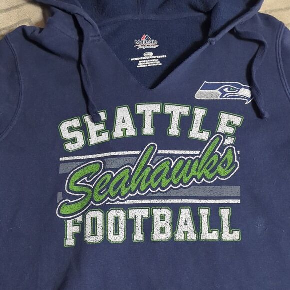 Seattle Seahawks Blue Hoodie - Picture 2 of 7